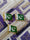 Azaadi Flag Pins Premium Metal Gold 14th August Decor