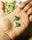 Azaadi Flag Pins Premium Metal Gold 14th August Decor