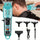 Transparent LCD Electric Hair Trimmer | USB Rechargeable | Professional Grooming