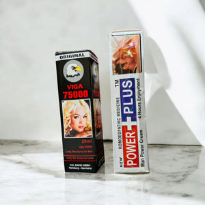 Viga Timing Spray with Free Power Plus Timing Cream | Long-Lasting Performance | Pack of 2 (45ml Each)