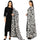Katan Silk 3-Piece Suit for Women | Unstitched Plain Shirt & Trouser with Heavy Winter Silk Shawl